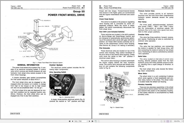 John Deere Tractor 4230 Technical Manual TM1056 2