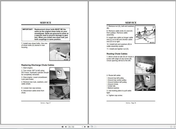 John Deere Tractor 47 59 Inch for 55 Series 670 770 Operators Manual OMM123336 J5 2