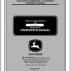 John Deere Tractor Loader Backhoe 110 SN 710000 Operators Manual OMLVU19603 A9 2009 1