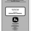 John Deere Tractor X125 X145 X165 SN 010001 Operators Manual OMGX23658 I0 2010 1