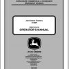John Deere Tractor X130R Operators Manual OMGX23330 B0 2010 1