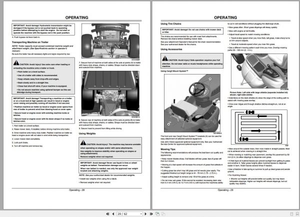 John Deere Tractor X135R 155R Operators Manual OMGX24655 G2 2012 2