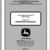 John Deere Tractor X300R SN 180001 Operators Manual OMM163033 H0 2010 1