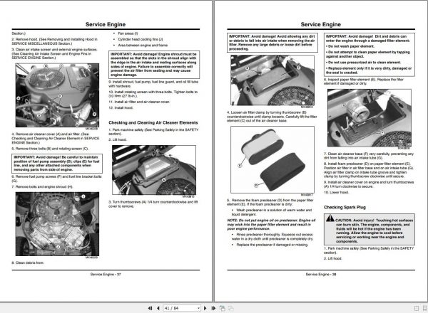 John Deere Tractor X300R SN 250001 Operators Manual OMM167790 H2 2012 2