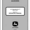 John Deere Tractor X305R SN 220001 Operators Manual 1