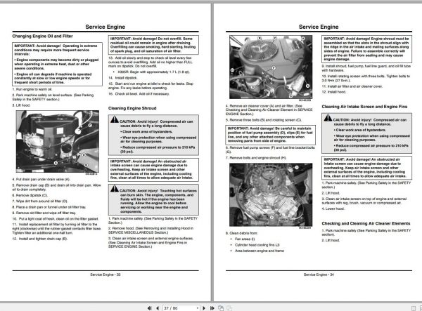 John Deere Tractor X305R SN 220001 Operators Manual 2