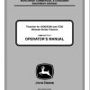 John Deere Tractor X400 X500 X700 Operators Manual OMM146773 D1 2011 1