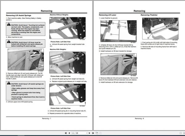 John Deere Tractor X400 X500 X700 Operators Manual OMM146773 D1 2011 2