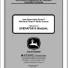 John Deere Tractor X500 Multi Terrain SN 060001 Operators Manual OMM163032 H0 2010 1