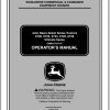 John Deere Tractor X700 X729 SN 030001 Operators Manual OMM157070 H7 2007 1