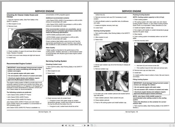 John Deere Tractor X740 X744 X748 X749 SN 050001 Operators Manual OMM161727 H9 2009 2