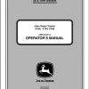 John Deere Tractor X750 X754 X758 SN 010001 Operators Manual OMM169420 J2 2012 1