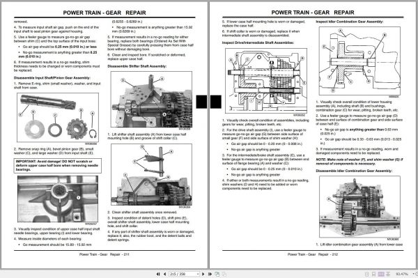 John Deere Tractors 100 Series Technical Manual TM2328 11.2005 2