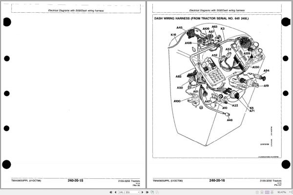 John Deere Tractors 2155 to 3255 Supplement Technical Manual TM4436SUPPL 2
