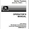 John Deere Tractors 50 55 70 SN 010001 Operators Manual OMM95294 C7 1