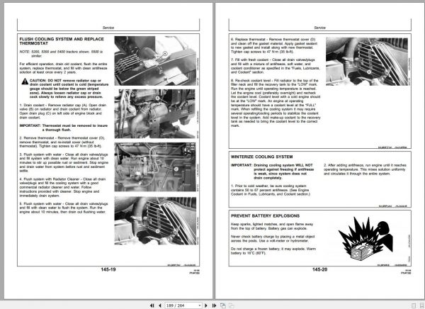 John Deere Tractors 5200 5300 5400 5500 Operators Manual OMRE41745 C6 2
