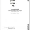 John Deere Tractors TY15946 5200 5300 5400 Operators Manual OMTY21636 D7 1