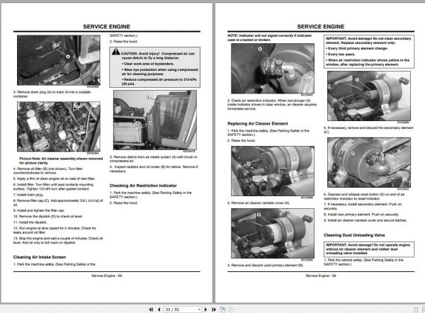John Deere Trim Surrounds Mower 2653B SN 030001 Operators Manual 2009 2