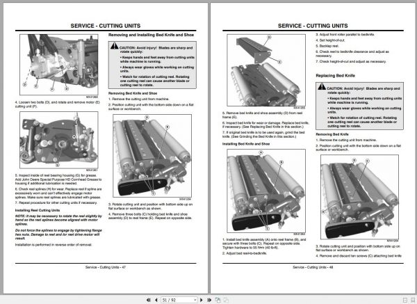 John Deere Trim Surrounds Mower 2653B SN 040001 Operators Manual OMTCU27760 K9 2009 2