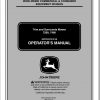 John Deere Trim Surrounds Mower 7200 7400 SN 010001 Operators Manual 2009 1