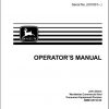 John Deere Utility Vehicle E Gator SN 001001 Operators Manual OMM135735 E9 1