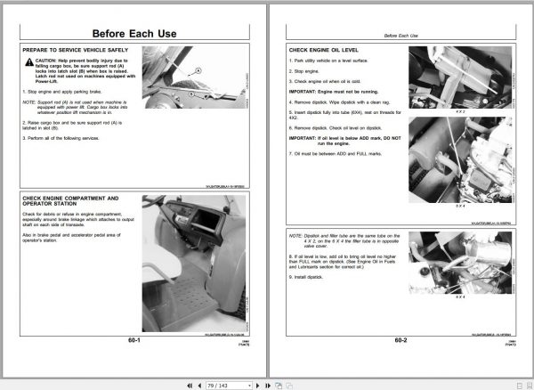 John Deere Utility Vehicle Gator 4×2 6X4 Operators Manual 2