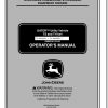 John Deere Utility Vehicle TS TH 6×4 Operators Manual OMM158110 A9 2009 1