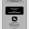 John Deere Utility Vehicle XUV 4X4 Gas Operators Manual OMM157855 D9 2009 1