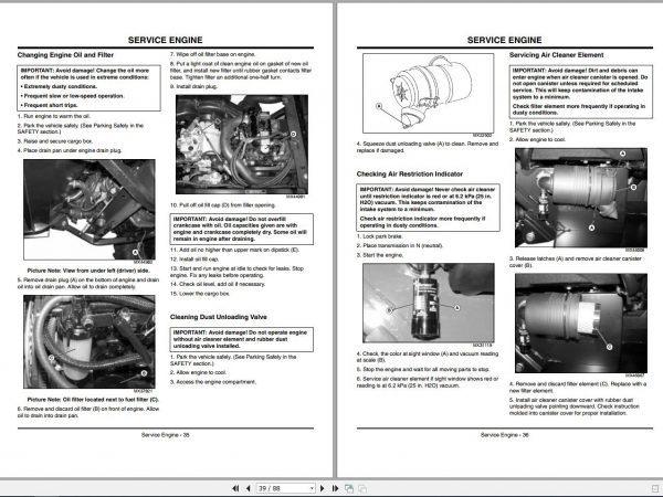 John Deere Utility Vehicle XUV 855D Operators Manual OMM158412 F0 2010 2