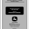 John Deere Walk Behind Greensmower 180B 220B 260B Operators Manual OMMT7338 J4 2004 1
