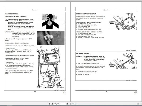 John Deere Walk Behind Mowers 48 54 Inch Operators Manual OMM111766 C2 2