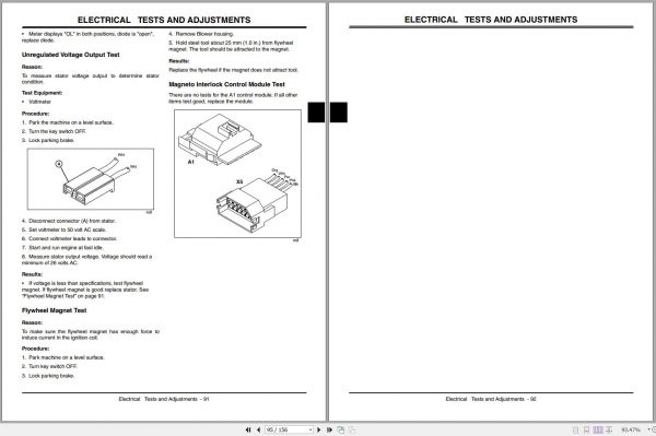 John Deere Walk Behind Mowers 7H17 7H19 Technical Manual TM2133 05.2004 2