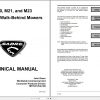 John Deere Walk Behind Mowers M10 M21 M23 21 Inch Technical Manual TM1722 1