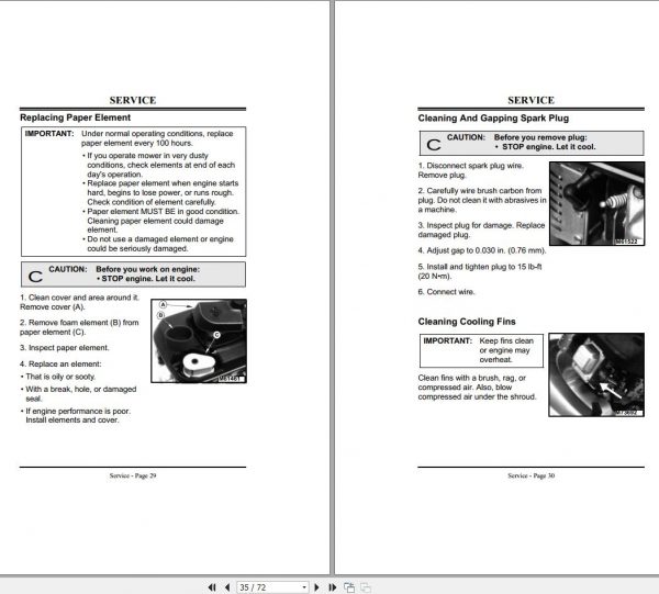 John Deere Walk Behind Rotary Mower 14SX 21 Inch Operators Manual OMM121613 H5 2