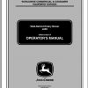 John Deere Walk Behind Rotary Mower JA62 Operators Manual OMGX21823 E4 2004 1