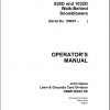 John Deere Walk Behind Snowblowers 828D 1032D SN 180001 Operators Manual OMM136935 H8 1