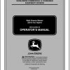 John Deere Walk Greens Mower 220 E Cut Hybrid SN 010001 Operators Manual 2009 1