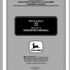 John Deere Wide Area Mower 1600 1620 Operators Manual OMTCU12571 J0 1