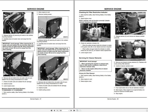 John Deere Wide Area Mower 1600 1620 Operators Manual OMTCU12571 J0 2