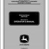 John Deere Wide Area Mower 1600 Turbo Operators Manual OMTCU18439 J3 1
