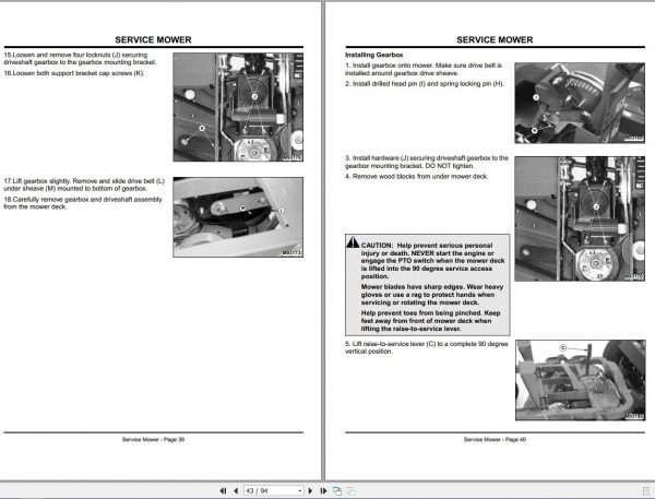 John Deere Z Trak 48 54 60 Inch Side Discharge Mowers Operators Manual OMM137692 E8 2