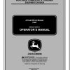 John Deere Z Trak Front Mower F687 SN 010001 Operators Manual OMTCU15769 K1 1