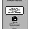 John Deere Z Trak Pro Series Z910A Z970A SN 020001 Operators Manual 1