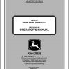 John Deere Ztrak Z900B Z900M Z900R SN 010001 Operators Manual 2012 1