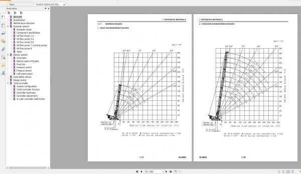 Kobelco Crawler Crane SL6000 550 Ton Shop Manual Schematic Diagram 3