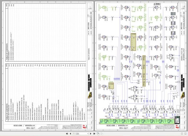 Liebherr Crawler Crane with Telecopic Booom LTR 1100 100 Ton Operator Manual Diagnostics LICCON Wiring Diagr 3