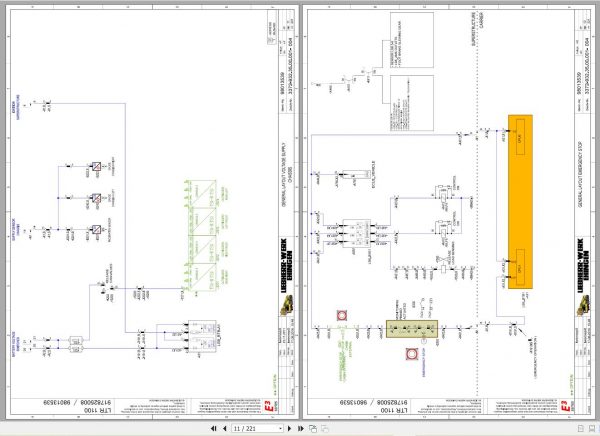 Liebherr Crawler Crane with Telecopic Booom LTR 1100 100 Ton Operator Manual Diagnostics LICCON Wiring Diagr 4