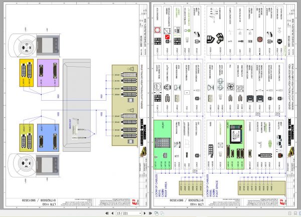 Liebherr Crawler Crane with Telecopic Booom LTR 1100 100 Ton Operator Manual Diagnostics LICCON Wiring Diagr 5