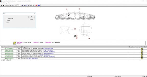 Liebherr Lidos COT LBH LFR LHB LWE LWT Online EPC Service Document Updated 03.2022 DVD 10