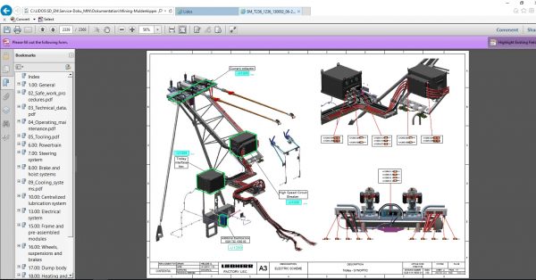 Liebherr Lidos Offline EN Mining Truck Excavator 10.2021 EPC Parts Catalog Service Documentation DVD 11